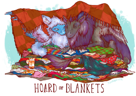 hoard-of-blankets